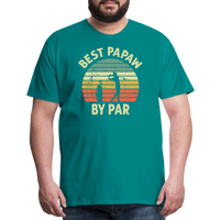 Best Papaw By Par Men's Premium T-Shirt - teal