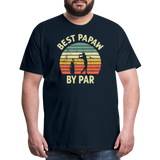 Best Papaw By Par Men's Premium T-Shirt - deep navy
