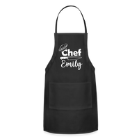 Chef Emily Adjustable Apron - black