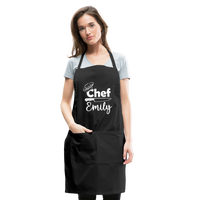 Chef Emily Adjustable Apron - black