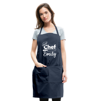 Chef Emily Adjustable Apron - navy