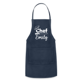 Chef Emily Adjustable Apron - navy