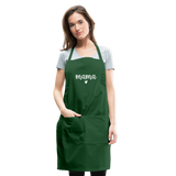 Mama Adjustable Apron - forest green