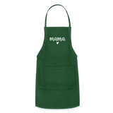 Mama Adjustable Apron - forest green