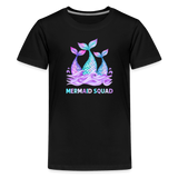 Mermaid Squad Kids' Premium T-Shirt - black