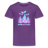 Mermaid Squad Kids' Premium T-Shirt - purple