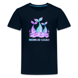 Mermaid Squad Kids' Premium T-Shirt - deep navy
