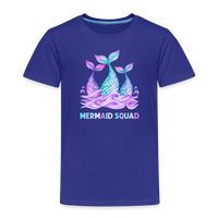Mermaid Squad Toddler Premium T-Shirt - royal blue