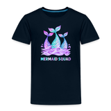 Mermaid Squad Toddler Premium T-Shirt - deep navy