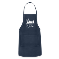 Chef Anne Adjustable Apron - navy