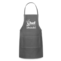 Chef Shaindel Adjustable Apron - charcoal