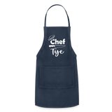 Chef Tye Adjustable Apron - navy