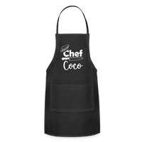 Chef Coco Adjustable Apron - black