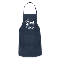 Chef Coco Adjustable Apron - navy
