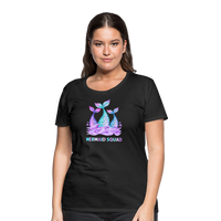 Mermaid Squad Women’s Premium T-Shirt - black