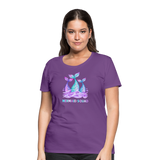 Mermaid Squad Women’s Premium T-Shirt - purple