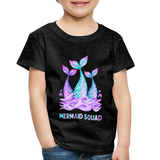 Mermaid Squad Toddler Premium T-Shirt - charcoal grey