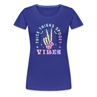 Thick Thighs Spooky Vibes Pastel Goth Women’s Premium T-Shirt - royal blue