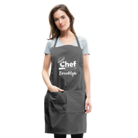 Brooklyn Chef Adjustable Apron - charcoal