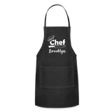 Chef Brooklyn Adjustable Apron - black