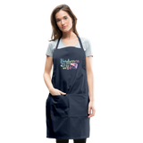 Hairdressers Bring Color to the World Adjustable Apron - navy