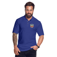 Best Tutu By Par Men's Pique Polo Shirt - royal blue