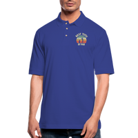 Best Tutu By Par Men's Pique Polo Shirt - royal blue