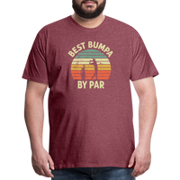 Best Bumpa By Par Men's Premium T-Shirt - heather burgundy