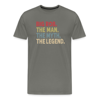 Big Rob the Man the Myth the Legend Men's Premium T-Shirt - asphalt gray