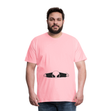 Alien Bursting Out of Stomach Men's Premium T-Shirt - pink