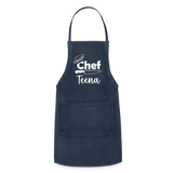 Chef Teena Adjustable Apron - navy