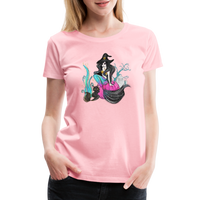 Salty Witch Women’s Premium T-Shirt - pink