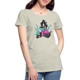 Salty Witch Women’s Premium T-Shirt - heather oatmeal
