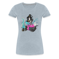 Salty Witch Women’s Premium T-Shirt - heather ice blue