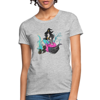Mermaid Witch Women's T-Shirt - heather gray