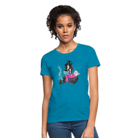 Mermaid Witch Women's T-Shirt - turquoise