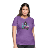 Mermaid Witch Women's T-Shirt - purple heather