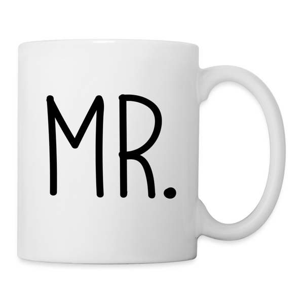 Mr. Coffee/Tea Mug - white
