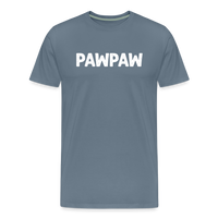 Pawpaw Men's Premium T-Shirt - steel blue