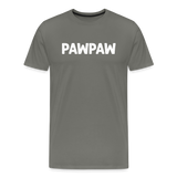 Pawpaw Men's Premium T-Shirt - asphalt gray