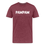 Pawpaw Men's Premium T-Shirt - heather burgundy