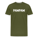 Pawpaw Men's Premium T-Shirt - olive green