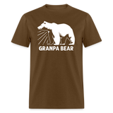 Grandpa Bear Unisex Classic T-Shirt - brown
