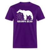 Grandpa Bear Unisex Classic T-Shirt - purple