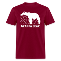 Grandpa Bear Unisex Classic T-Shirt - burgundy