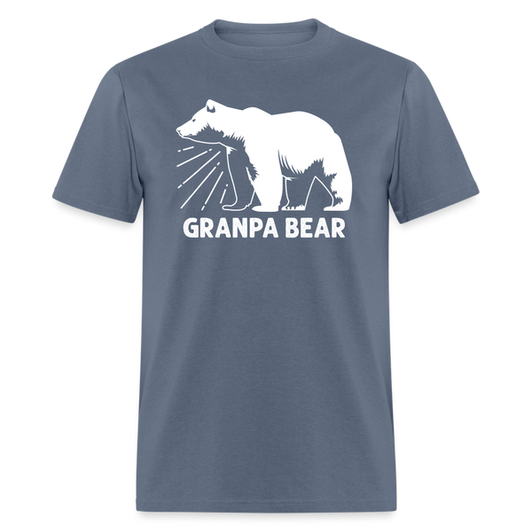 Grandpa Bear Unisex Classic T-Shirt - denim