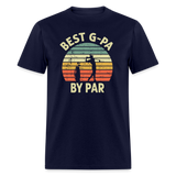 Best G-Pa By Par Unisex Classic T-Shirt - navy