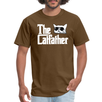 The Catfather Unisex Classic T-Shirt - brown