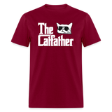 The Catfather Unisex Classic T-Shirt - burgundy