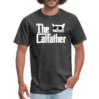 The Catfather Unisex Classic T-Shirt - heather black